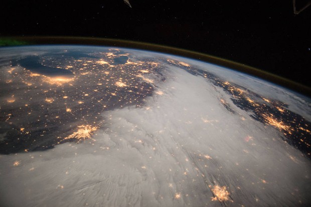  Foto feita pelo astronauta Barry Wilmore, a bordo da Estação Espacial Internacional em dezembro de 2014  (Foto: NASA/Barry Wilmore)